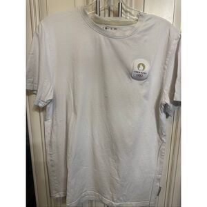 Paris 2024 Olympics Authentic Official Merchandise Sports T-Shirt Gray Large